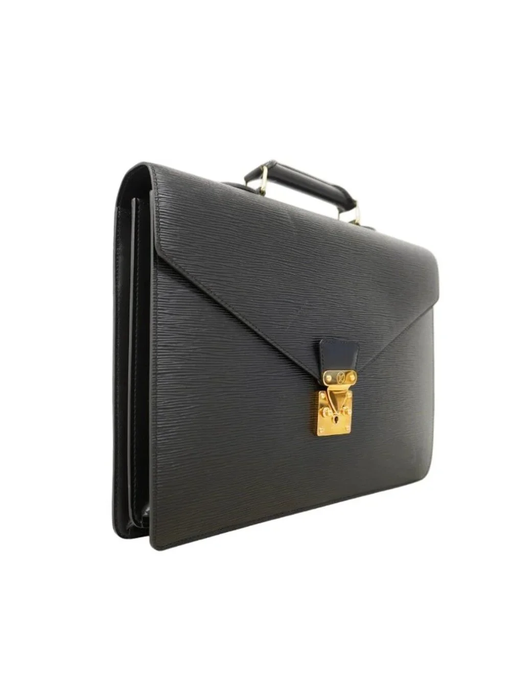 Louis Vuitton Briefcase Epi Serviette Ambassador Noir